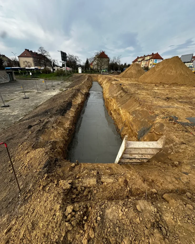 Budowa Szczecin ul. Santocka