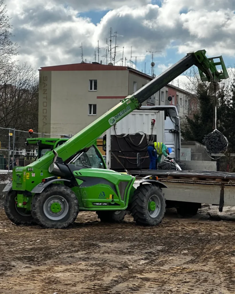 Budowa Szczecin ul. Santocka