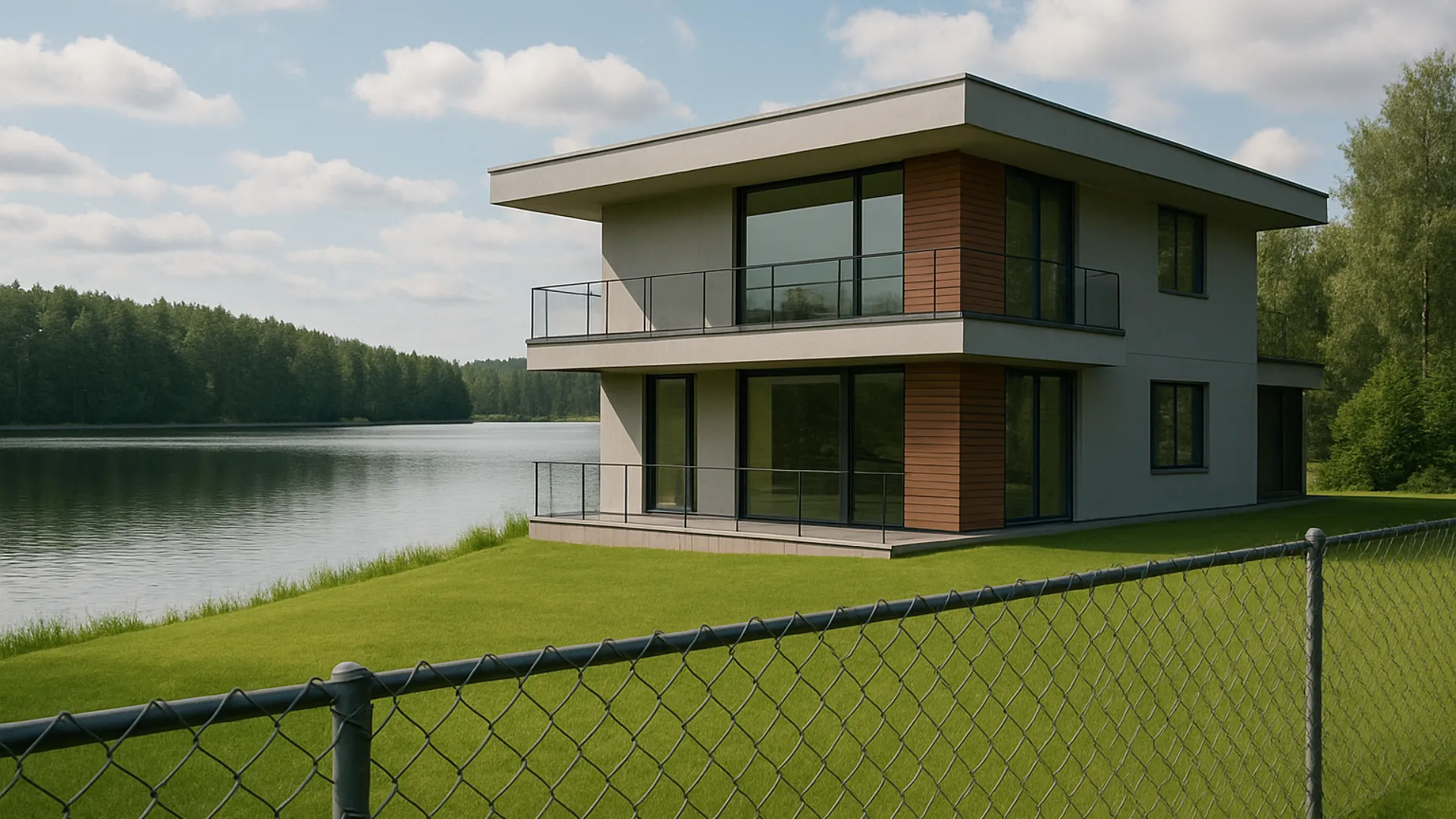 Dom nad jeziorem a prawo ? w jakiej odległości od jeziora postawić płot