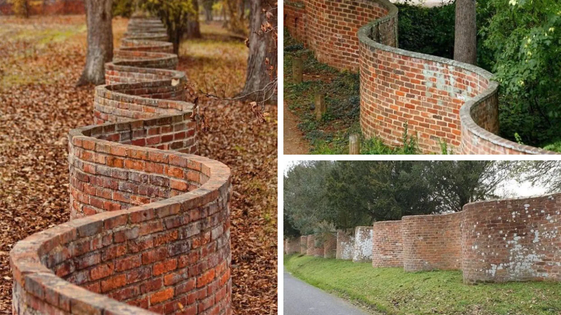 Dlaczego w Anglii budowano faliste mury? Architektoniczny spryt kontra żelbet